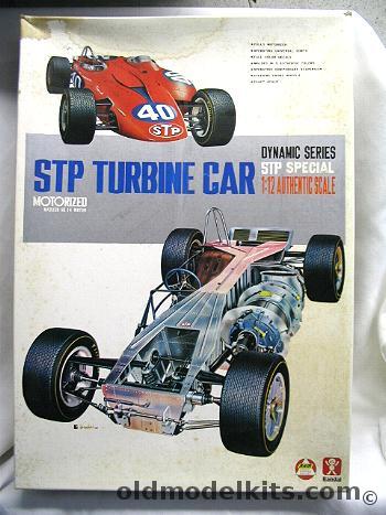 Bandai 1/12 1967 STP Turbine Indy Car Motorized, K105-1498 plastic model kit